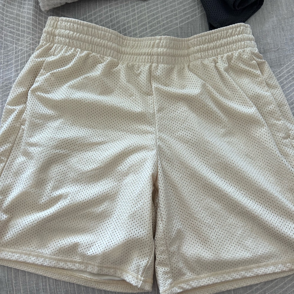 mesh athletic shorts